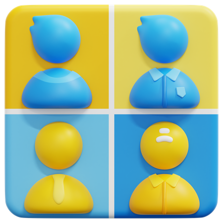 Age Group  3D Icon