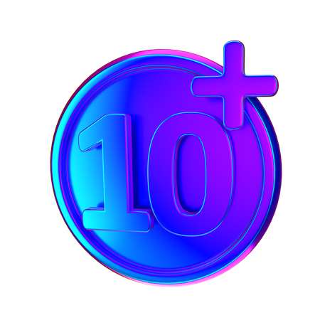 Age Restriction 1  3D Icon