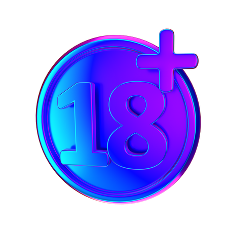 Age Restriction  3D Icon