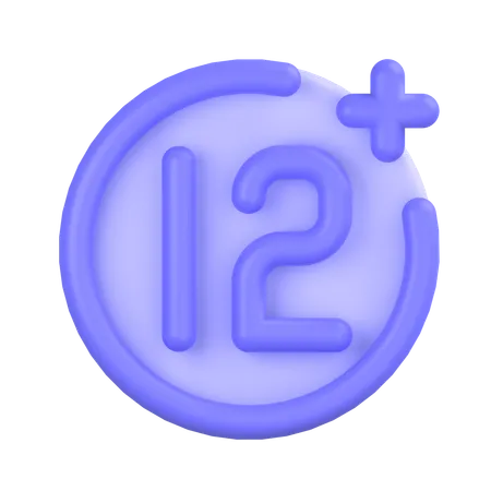 Age Restriction  3D Icon