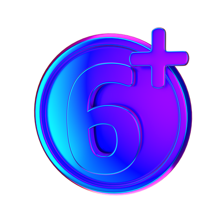 Age Restriction  3D Icon