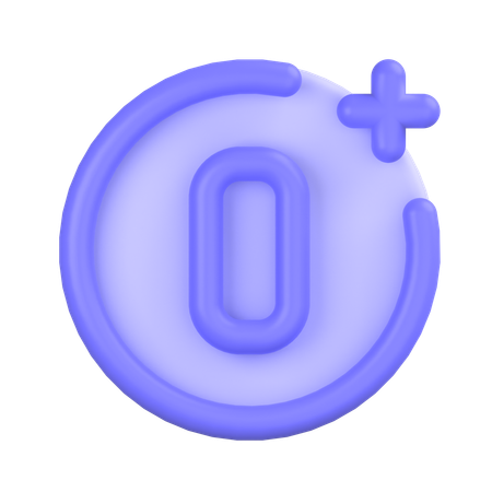 Age Restriction  3D Icon