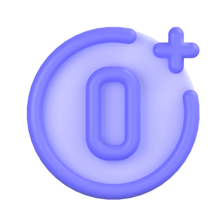 Age Restriction  3D Icon