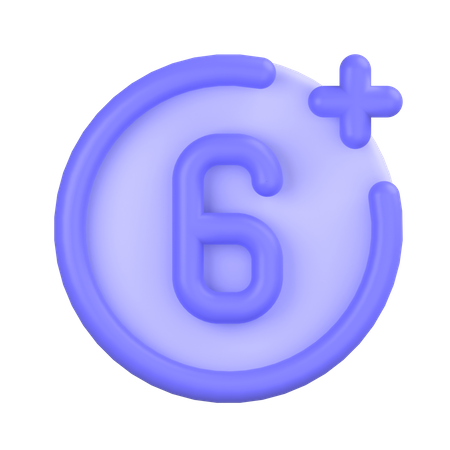 Age Restriction  3D Icon