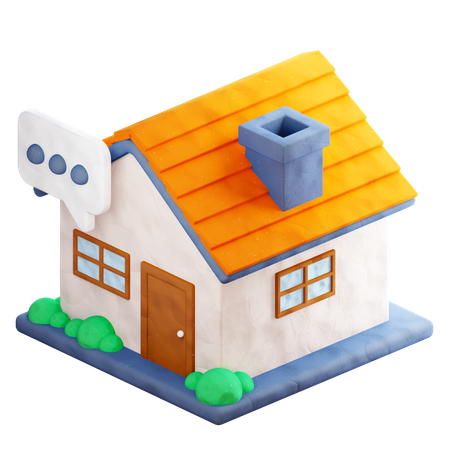 Agency House  3D Icon