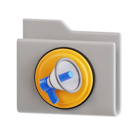 Agency Portfolio  3D Icon