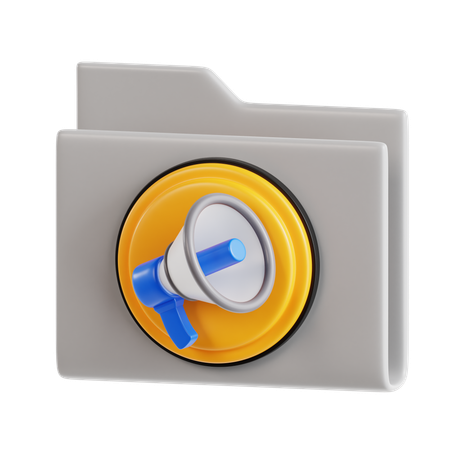 Agency Portfolio  3D Icon