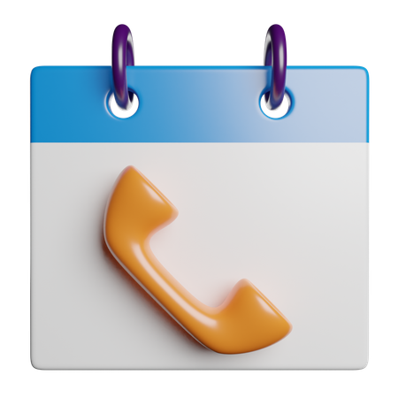 Agendar  3D Icon