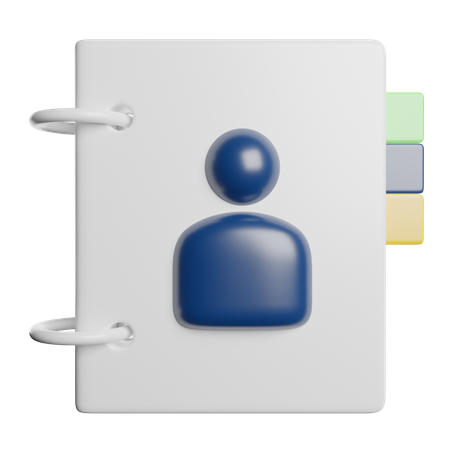 Agenda  3D Icon