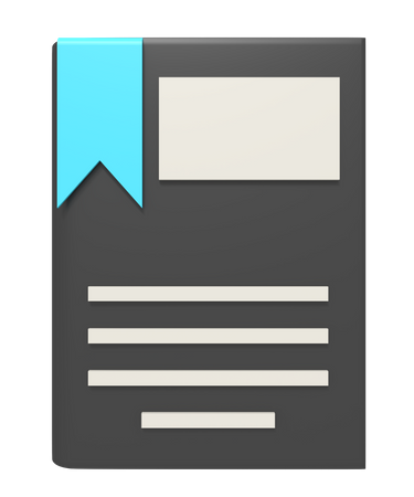 Agenda  3D Icon