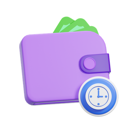 Agendar carteira  3D Icon