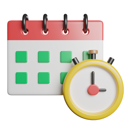 Agenda de Negócios  3D Icon