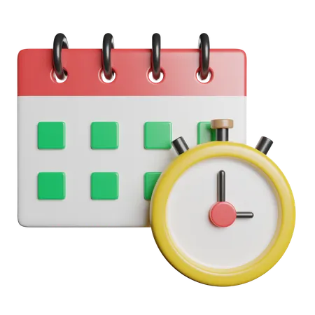 Agenda de Negócios  3D Icon