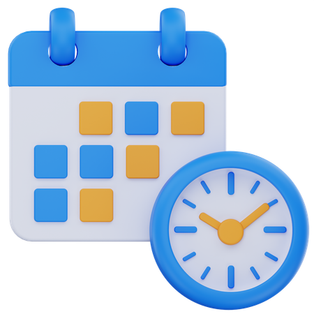 Agenda de Negócios  3D Icon