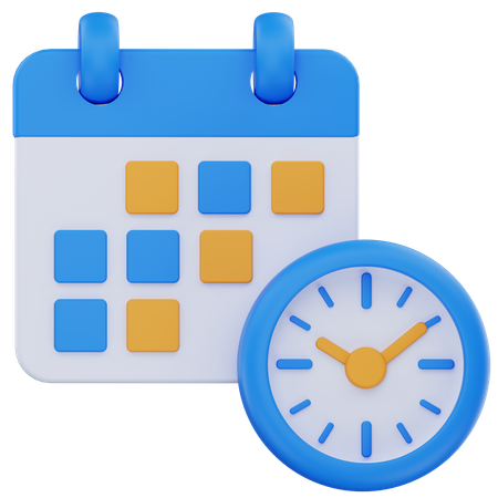 Agenda de Negócios  3D Icon