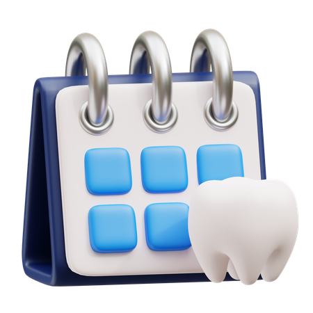 Horario dental  3D Icon