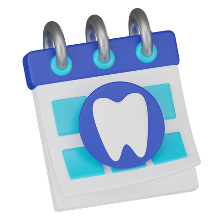 Horario dental  3D Icon