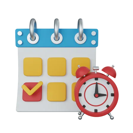 Agendar  3D Icon