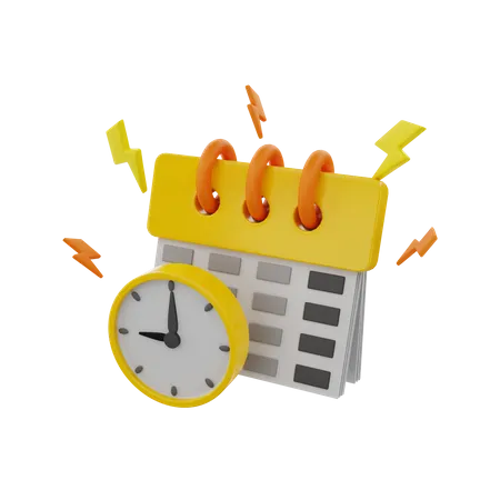 Agendar  3D Icon