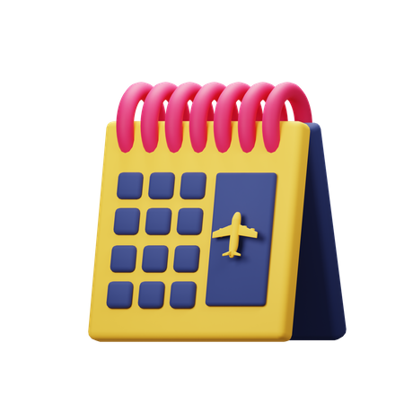 Agendar  3D Icon