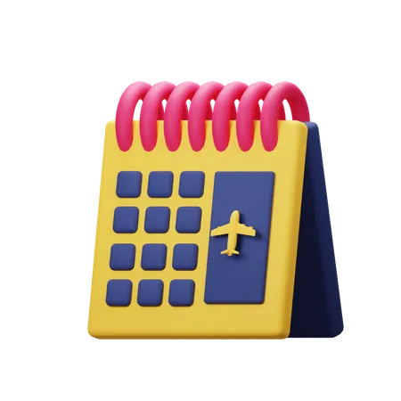 Agendar  3D Icon