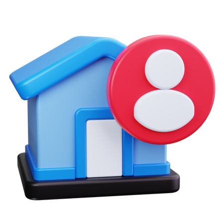 Agent immobilier  3D Icon