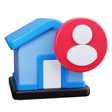 Agent immobilier  3D Icon