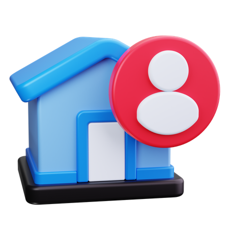 Agent immobilier  3D Icon