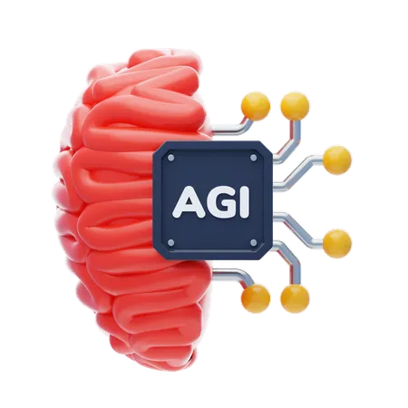 Agi Mind  3D Icon