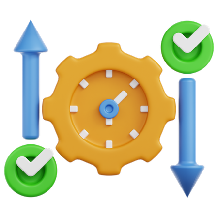 Ágil  3D Icon