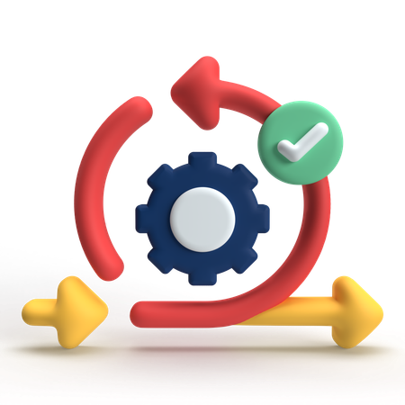 Agile  3D Icon