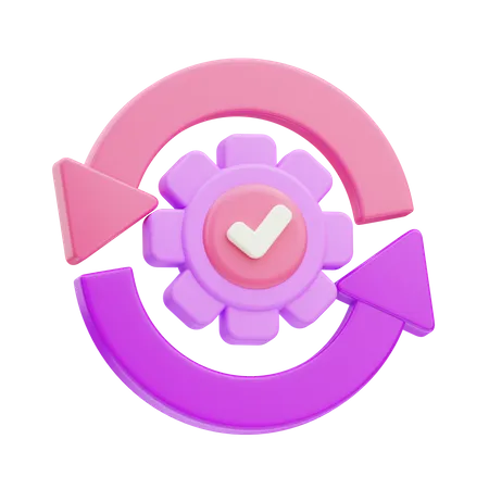 Agile Development  3D Icon