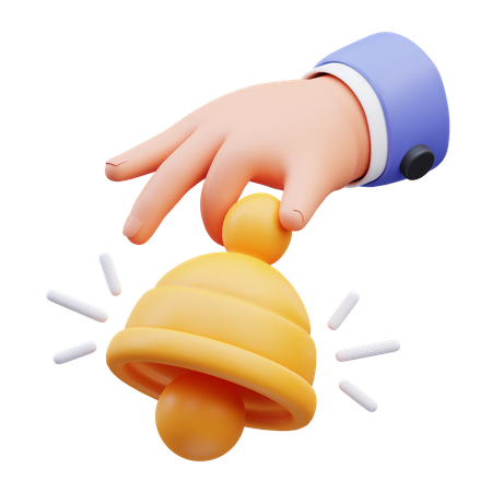 Agitar la campana  3D Icon