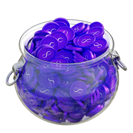 Agix Clear Glass Pot  3D Icon