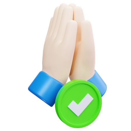 Agree  3D Icon