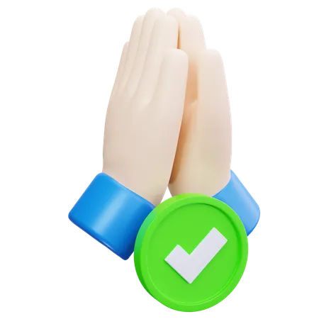 Agree  3D Icon