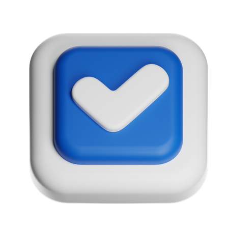 Agree Button  3D Icon