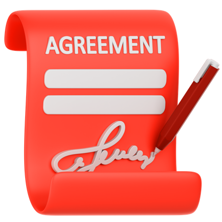 Agreement  3D Icon