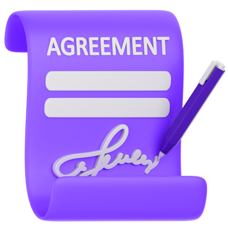 Agreement  3D Icon