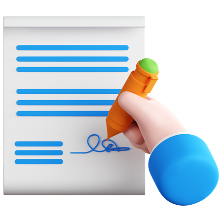 Agreement  3D Icon