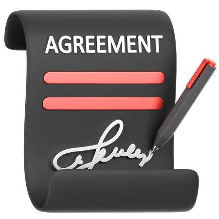 Agreement  3D Icon