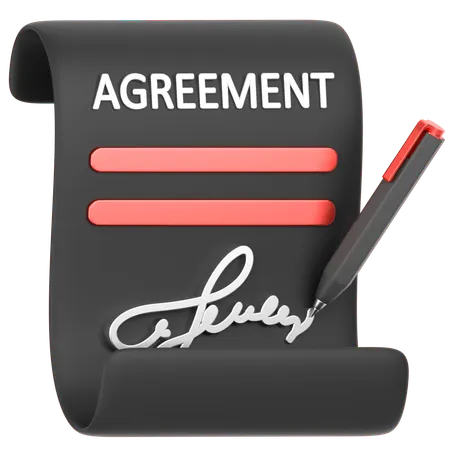 Agreement  3D Icon
