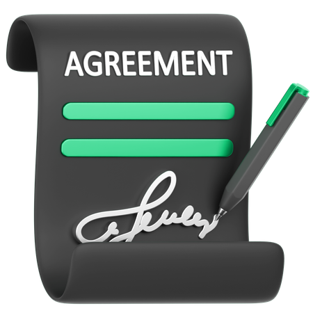 Agreement  3D Icon
