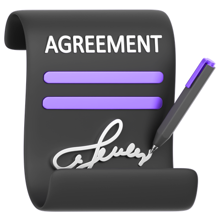 Agreement  3D Icon