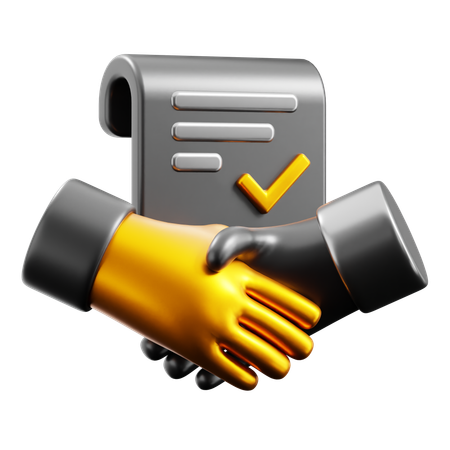 Agreement  3D Icon