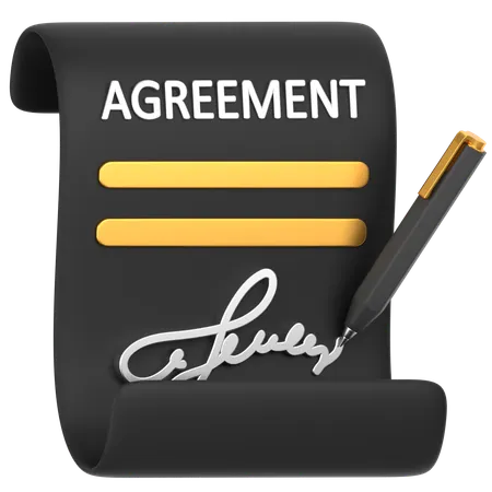 Agreement  3D Icon