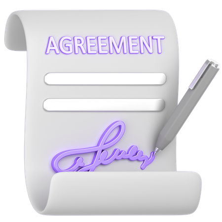 Agreement  3D Icon