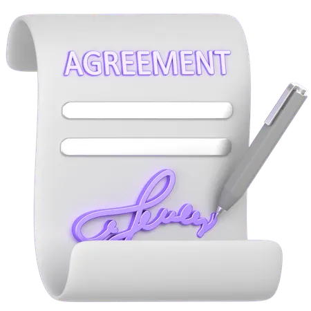Agreement  3D Icon