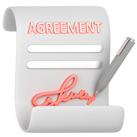Agreement  3D Icon