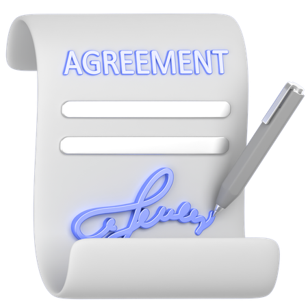 Agreement  3D Icon